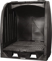 Enpac - Drum Storage Units & Lockers Type: Pallet with Rolltop Hardcover Number of Drums: 4 - Exact Tooling