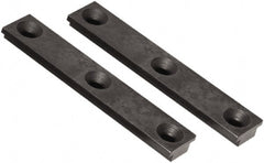 Raptor Workholding - 1 Piece Vise 1/16" Parallel Master Jaw Insert - Steel, 7/8" Long, 0.308" High - Exact Tooling