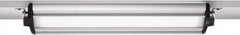 Waldmann Lighting - Nonadjustable, Bracket Mounted, LED, Silver, General Purpose Task Light - 34 Watt, 100 to 240 Volt, Nonmagnifying - Exact Tooling