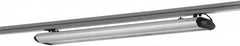 Waldmann Lighting - Nonadjustable, Bracket Mounted, LED, Silver, General Purpose Task Light - 33 Watt, 100 to 240 Volt, Nonmagnifying - Exact Tooling