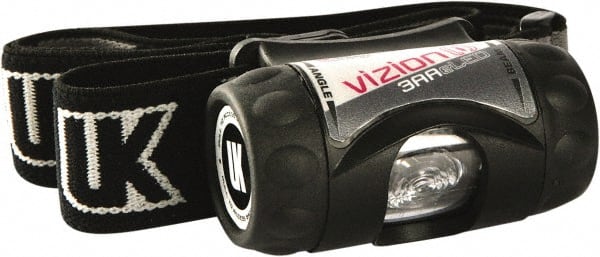 Underwater Kinetics - White LED Bulb, 65 Lumens, Hands-free Flashlight - Black Plastic Body, 3 AAA Alkaline Batteries Included - Exact Tooling