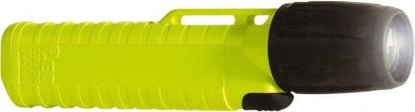 Underwater Kinetics - White LED Bulb, 77 Lumens, Industrial/Tactical Flashlight - Yellow Plastic Body, 4 AA Alkaline Batteries Included - Exact Tooling