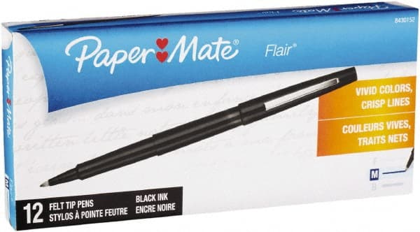Paper Mate - Needle Porous Point Pen - Black - Exact Tooling