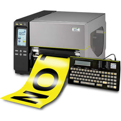 Cobra Systems - Electronic Label Makers; Type: Sign & Label Maker ; Accessories: Vinyl Tape; Ink Ribbon ; Power Source: 110/240V ; Additional Information: w/LCD Screen & Compact Keyboard. Prints 4" to 9" Vinyl Media & Die-Cut Labels - Exact Tooling