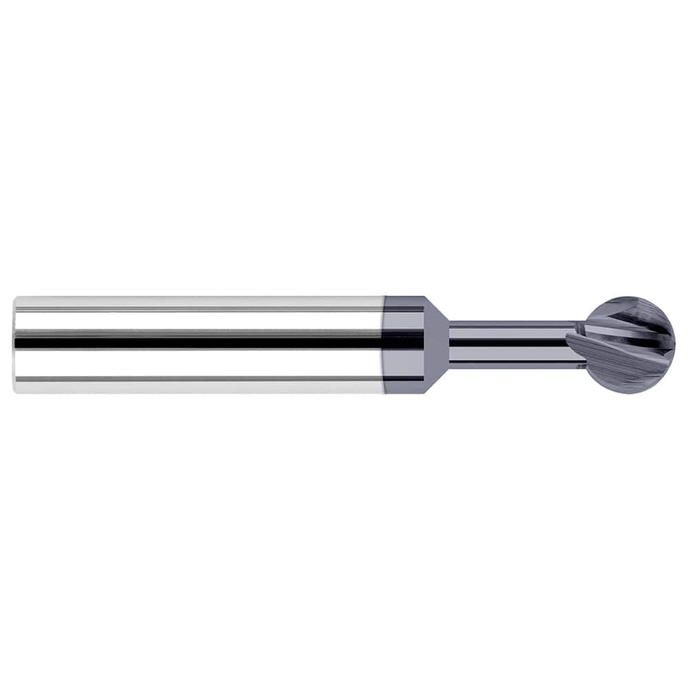 Harvey Tool - 5/16" Diam 300° Wrap Angle 0.291" LOC 4-Flute AlTiN Finish Undercut End Mill - Exact Tooling