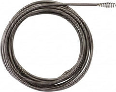 Milwaukee Tool - 1/4" x 25' Drain Cleaning Machine Cable - Exact Tooling