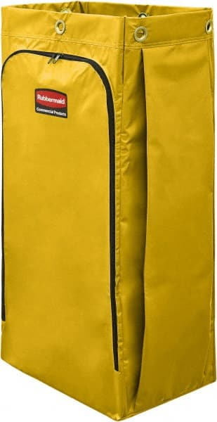 Rubbermaid - 34 Gal Vinyl Janitor Cart Bag - 10-1/2" Width - Exact Tooling