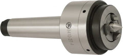 Bison - 4MT Mount, 2.25 to 1.97" Clamping Diam, Centered Pin Face Driver - 1.181" Min Turning Diam, Hydraulic Face Driver Actuation - Exact Tooling