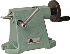 Bison - Lathe Tailstock - For Use with Rotary Tables with 100mm Center Height - Exact Tooling