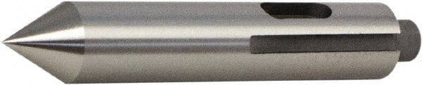 Bison - 12mm Nose Diam, 1.18 to1.97" Turning Diam, Bull Nose Face Driver Center - Exact Tooling
