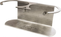 Mag-Mate - 82 Lb Max Pull Force, 3/8" Overall Height, 2.63" Diam, Ceramic Cup Magnet - Magnetic Style, 3-3/8" Clamp Opening, Chrome Plated - Exact Tooling