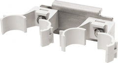 Mag-Mate - 43.5 Lb Max Pull Force, 1.37" Overall Height, Ceramic Cup Magnet - Magnetic Style, 1" Clamp Opening, Chrome Plated - Exact Tooling