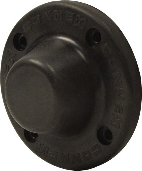 Mag-Mate - 4" Long Rubber Insulated Magnetic Door Holder - Weatherproof Grade - Exact Tooling