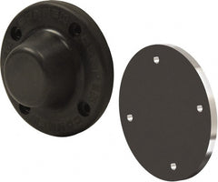 Mag-Mate - 4" Long Rubber Insulated Magnetic Door Holder - Weatherproof Grade - Exact Tooling