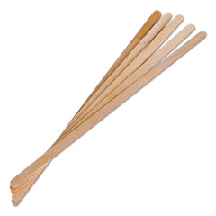 ECO PRODUCTS - Paper & Plastic Cups, Plates, Bowls & Utensils; Breakroom Accessory Type: Straws ; Breakroom Accessory Description: Straws/Stems/Sticks-Wood Stir Stick ; Color: Natural - Exact Tooling