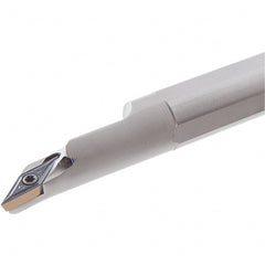 Iscar - SVJC, Right Hand Cut, 93° Lead Angle, 25mm Shank Height x 25mm Shank Width, Neutral Rake Indexable Turning Toolholder - 150mm OAL, VC.T Insert Compatibility, Series Isoturn - Exact Tooling