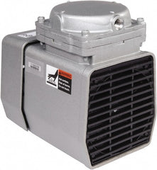 Gast - Diaphragm-Type Vacuum Pumps Horsepower: 1/8 Cubic Feet per Minute: 1.60 - Exact Tooling