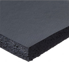 Value Collection - 24" Long, 12" Wide, Silicone Foam Rubber Foam Sheet - 50 to 70 Durometer, Blue, -100 to 500°F, Adhesive Backing - Exact Tooling