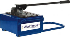 Value Collection - 2 Stage, 2" Piston Diam, 3/8 NPTF, 7.71; 0.29 Cu In Per Stroke, Manual Hydraulic Pump - 476 Cu In Reservoir, 1.69" Piston Stroke, 290 psi First Stage, 10,000 psi Second Stage - Exact Tooling