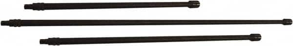 SK - 1/2" Drive Socket Locking Impact Extension Set - 3 Pieces, Includes 18, 24, 31" Lengths - Exact Tooling