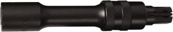 SK - 1/2" Drive Impact Locking Socket Extension - 5" OAL, Black Finish - Exact Tooling