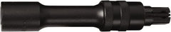 SK - 3/8" Drive Impact Locking Socket Extension - 6" OAL, Black Finish - Exact Tooling