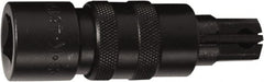 SK - 3/8" Drive Impact Locking Socket Extension - 3" OAL, Black Finish - Exact Tooling