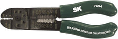 SK - Wire Harness, Crimping Pliers - Dipped Vinyl Handle - Exact Tooling