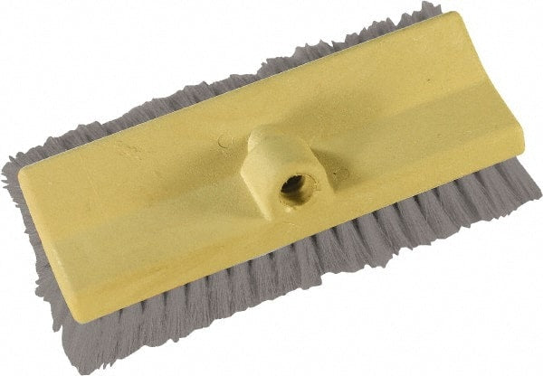O-Cedar - 10" OAL, Vehicle Brush - Gray PVC Bristles, 2-1/2" Trim Length - Exact Tooling