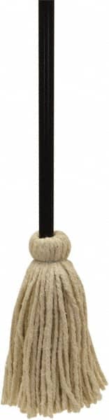 O-Cedar - White Deck Mop - 20" Long x 3-1/2" Wide Head, 48" Long Handle, Cotton Head - Exact Tooling