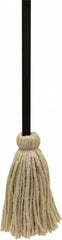 O-Cedar - White Deck Mop - 12" Long x 3-1/2" Wide Head, 48" Long Handle, Cotton Head - Exact Tooling