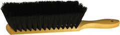 O-Cedar - 13" OAL, Tampico Counter Brush - 2-1/2" Bristle Length, 8" Long x 2-1/2" Wide Head, Wood Handle, Black - Exact Tooling