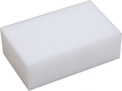 O-Cedar - 4-1/2" Long x 2-3/4" Wide x 1-1/2" Thick Eraser - Light-Duty, White - Exact Tooling