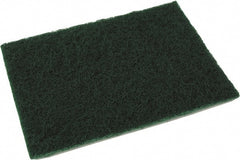 O-Cedar - 9" Long x 6" Wide x 1/2" Thick Scouring Pad - Medium-Duty, Green - Exact Tooling