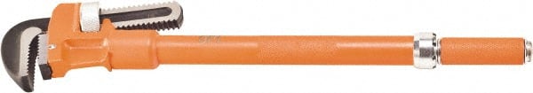 OPI - 18" Alloy Steel Telescopic Pipe Wrench - 3-1/8" Pipe Capacity - Exact Tooling