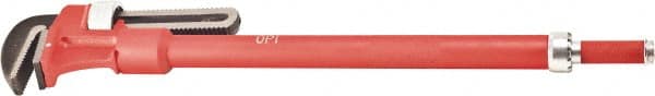 OPI - 48" Alloy Steel Telescopic Pipe Wrench - 6" Pipe Capacity - Exact Tooling