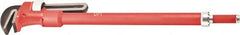 OPI - 48" Alloy Steel Telescopic Pipe Wrench - 6" Pipe Capacity - Exact Tooling