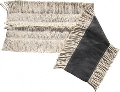 O-Cedar - 36" Long x 5" Wide Cotton Dust Mop Head - Slip-On/Slip-Through Backing, Launderable - Exact Tooling