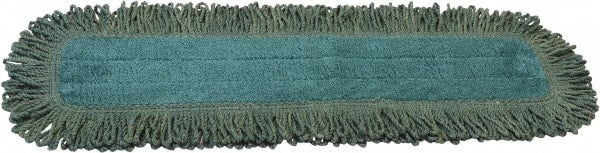 O-Cedar - 18" Long x 5" Wide Microfiber Dust Mop Pad - Hook & Loop, Launderable - Exact Tooling