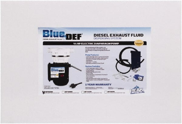 Peak - Electric Automotive Fluid Transfer Pump - For Universal Use, 9 GPM - Exact Tooling