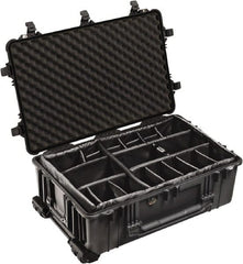 Pelican Products, Inc. - 24-7/32" Wide x 17-31/64" High, Shipping/Travel Case - Black, Polypropylene - Exact Tooling