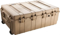 Pelican Products, Inc. - 27-1/8" Wide x 14-3/8" High, Shipping/Travel Case - Tan, Polypropylene - Exact Tooling