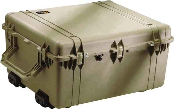 Pelican Products, Inc. - 28-13/32" Wide x 17-21/32" High, Shipping/Travel Case - Olive, Polypropylene - Exact Tooling