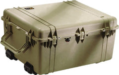 Pelican Products, Inc. - 28-13/32" Wide x 17-21/32" High, Shipping/Travel Case - Olive, Polypropylene - Exact Tooling