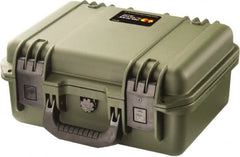Pelican Products, Inc. - 11-13/32" Wide x 6-1/2" High, Clamshell Hard Case - Olive, HPX High Performance Resin - Exact Tooling