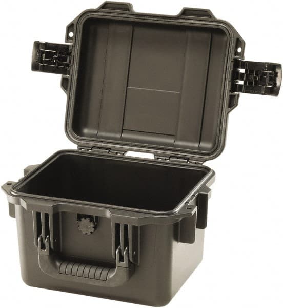 Pelican Products, Inc. - 9-51/64" Wide x 7-45/64" High, Clamshell Hard Case - Black, HPX High Performance Resin - Exact Tooling