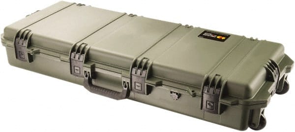 Pelican Products, Inc. - 16-1/2" Wide x 6-45/64" High, Long Gun Case - Olive, HPX High Performance Resin - Exact Tooling