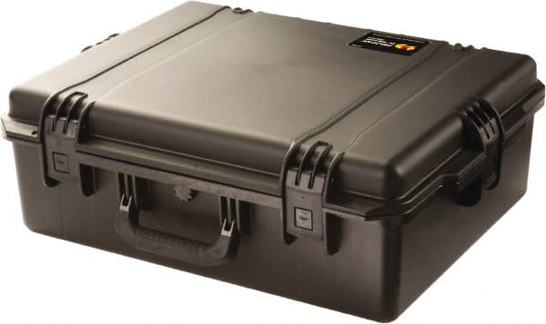 Pelican Products, Inc. - 19-45/64" Wide x 8-39/64" High, Clamshell Hard Case - Black, HPX High Performance Resin - Exact Tooling