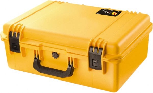 Pelican Products, Inc. - 16" Wide x 8-19/64" High, Clamshell Hard Case - Yellow, HPX High Performance Resin - Exact Tooling