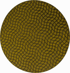 Norton - 3" Disc Diam, 400 Grit, Diamond Quick Change Disc - Type R Attaching System, Coated, Yellow, Super Fine Grade - Exact Tooling